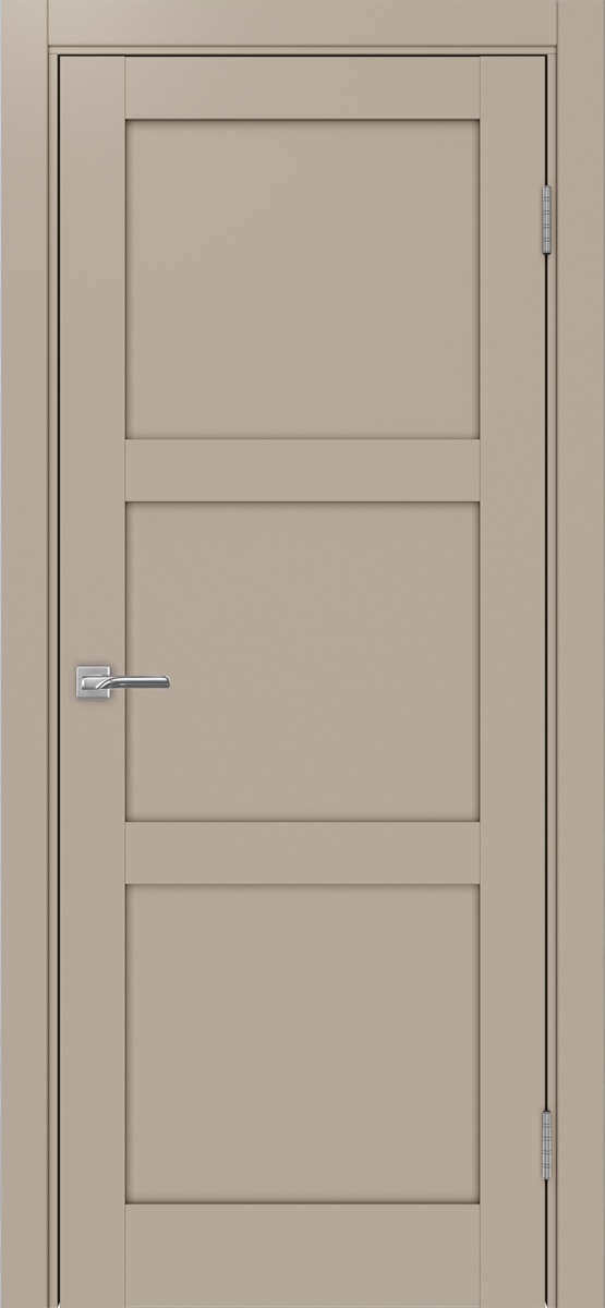 Дверь межкомнатная Оптима Порте Турин 530.111, цвет мокко, экошпон, глухая