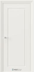 Дверь межкомнатная ВестСтайл Элисс 1 ДГ, цвет белый матовый, экошпон, глухая