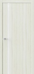Дверь межкомнатная ВестСтайл Модерно Стелла 3, цвет крем клен, пленка ПВХ, стекло лакобель аляска