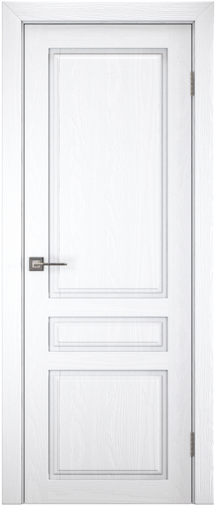 Складской остаток - КОМПЛЕКТ (полотно + коробка 2,5 + наличник 2,5) Синержи Эмилия ДГ, цвет айс ВудТангент, экошпон, глухая, Размер 2000*800. (Данный товар возврату и обмену не подлежит)