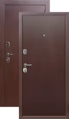 Дверь входная Феррони Гарда мини металл/металл, 2 замка, 1,2 мм металл, (медь антик+медь антик)