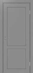 Дверь межкомнатная Оптима Порте Парма 402.11, цвет серый, экошпон, глухая
