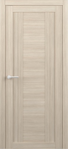 Дверь межкомнатная Альберо (Фрегат) Мегаполис Рига, цвет мокко лиственница, экошпон, глухая