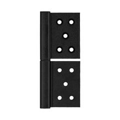 Петля универсальная флажковая Пунто FL.5030 BL (127х90х3), цвет черный (гарантия - 12 месяцев)