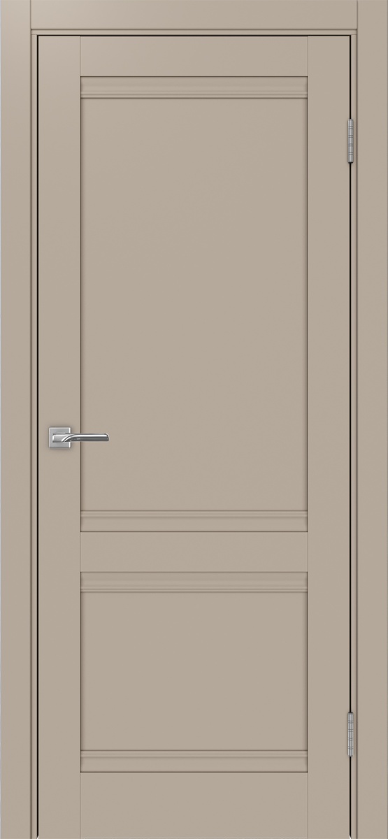 Дверь межкомнатная Оптима Порте Турин 502U.11, цвет мокко, экошпон, глухая