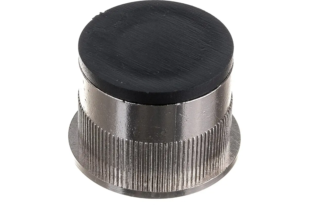 Торцевой захват для раздвижных дверей Ренц INSDH-F 01 SN, цвет никель матовый (гарантия - 12 месяцев)