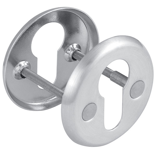 Накладка круг на цилиндр Фуаро ET.R.FIN001 (ESC-С-001) CP, цвет хром (гарантия - 12 месяцев)