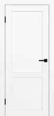 Дверь межкомнатная ХЬЮГОДОРС Гордон 02х110, цвет элегантный белый, экошпон, глухая (гарантия - 5 лет)