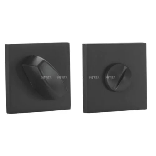 Завертка квадрат Инерта FZ21-196 BL, цвет черный к ручкам FZ21-248 BL, FZ21-157 BL, FZ21-214 BL, FZ21-241 BL, FZ21-237 D BL, FZ21-249 BL, FZ21-236 BL, FZ21-523 BL (гарантия - 12 месяцев)