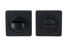 Завертка квадрат Инерта FZ14-196 BL, цвет черный к ручкам FZ14-157 BL, FZ14-241 D BL (гарантия - 12 месяцев)