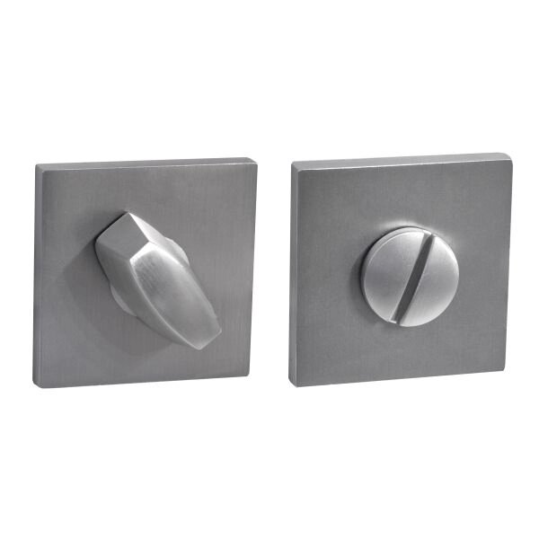 Завертка квадрат Инерта FZ21-196 MSN, цвет никель матовый к ручкам FZ21-241 D MSN, FZ21-523 MSN (гарантия - 12 месяцев)