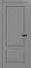 Дверь межкомнатная ХЬЮГОДОРС Генри 40x110, цвет благородный серый, экошпон, глухая (гарантия - 5 лет)