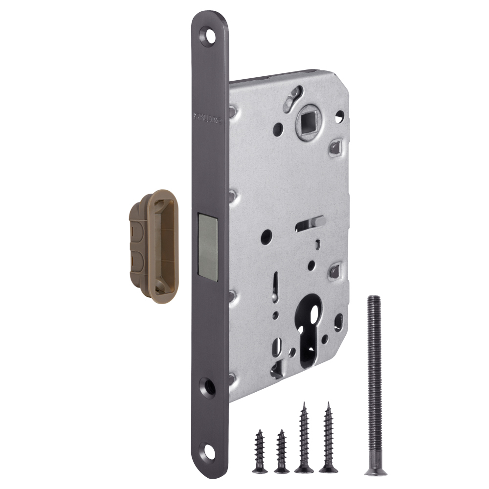 Замок под цилиндр магнитный Фуаро MAGNM85C-50 (M85C-50) GR, цвет графит (гарантия - 12 месяцев)