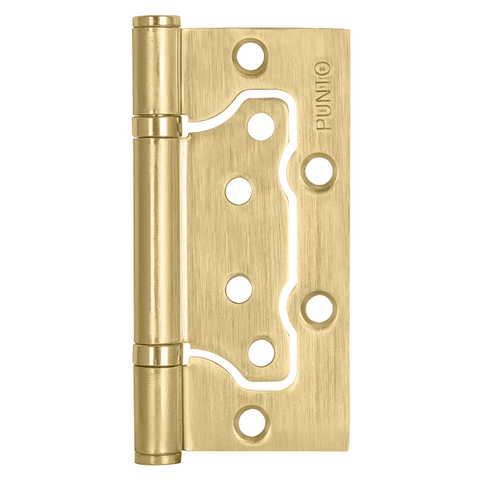 Петля накладная Пунто IN4200W SB (200-2B 100x2,5), цвет золото матовое (гарантия - 12 месяцев)