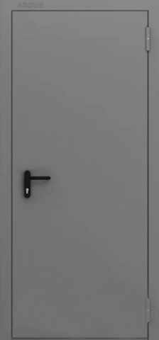 Дверь входная Аргус Стандарт ППД EIS60 противопожарная дымогазонепроницаемая, 1 замок, 1,4 мм металл, (серая шагрень рал+серая шагрень рал) #2