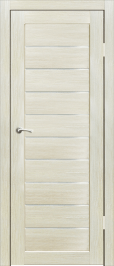Складской остаток - Дверь межкомнатная Синержи Дольче, цвет светлая акация, экошпон, стекло сатин. Размер 2000*800. (Данный товар возврату и обмену не подлежит)