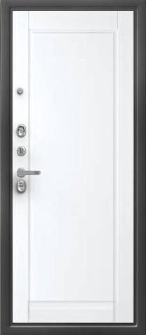 Сейф-дверь входная Аргус Люкс ДА-64 Асти, 2 замка, 2 мм металл, (серебро антик+арктик эмалит) #3